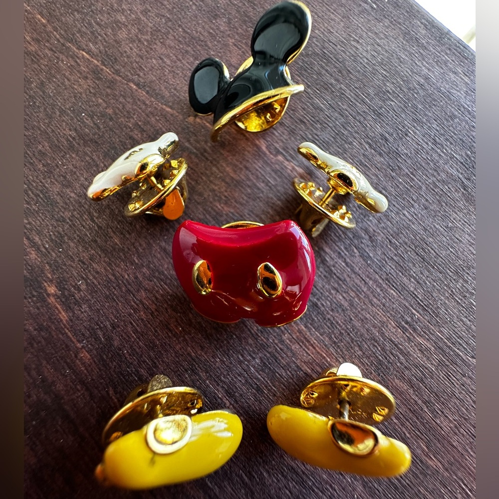 NEW Disney Mickey Mouse Enamel Lapel Pins Without box